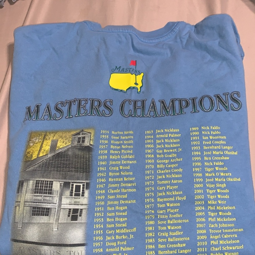 Masters tshirt